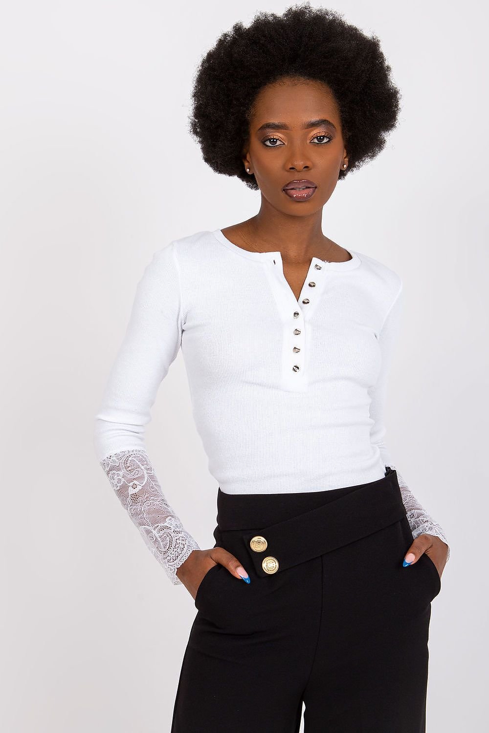 Blouse model 180881 Rue Paris