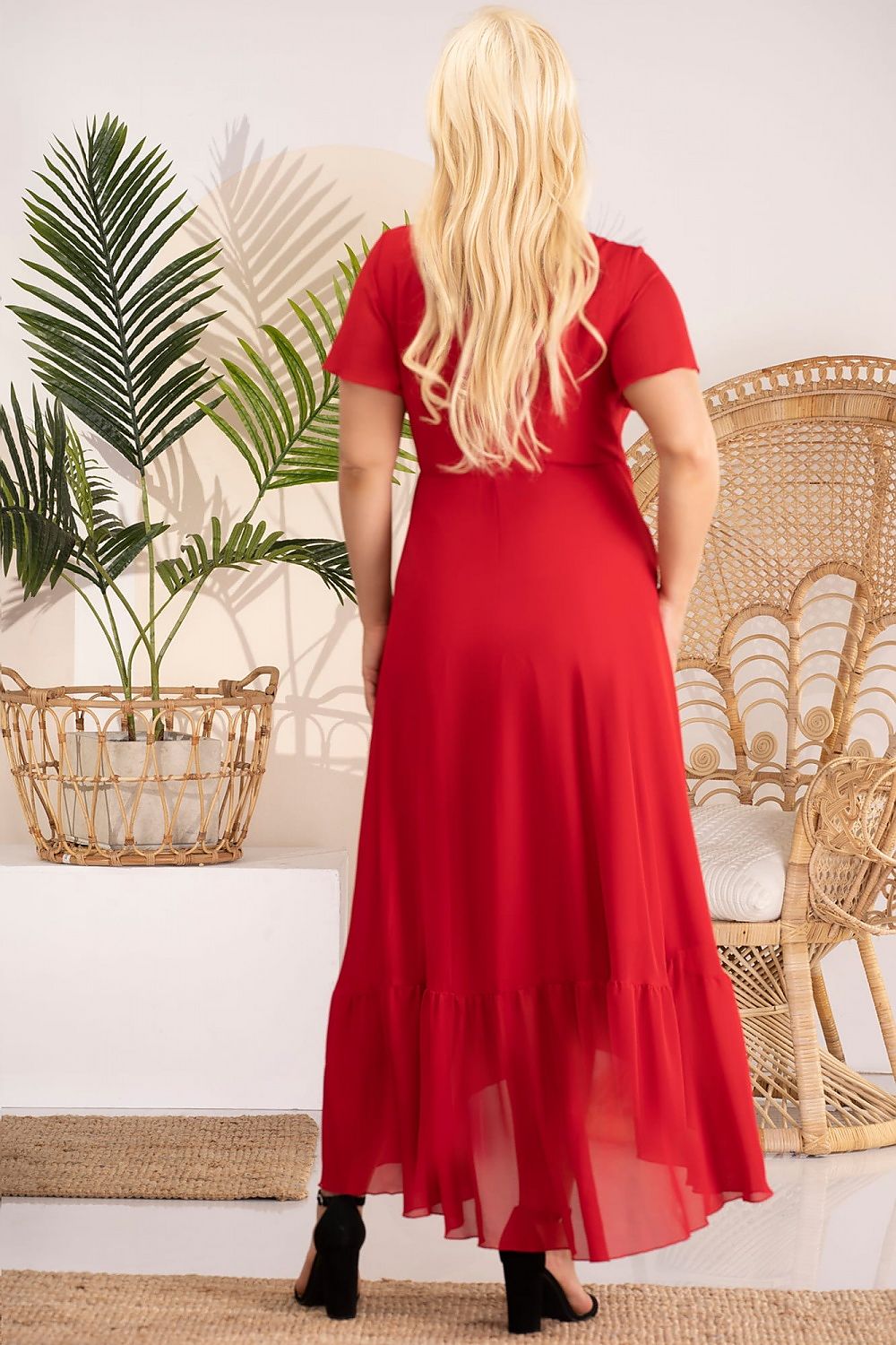 Plus size dress model 183278 Karko