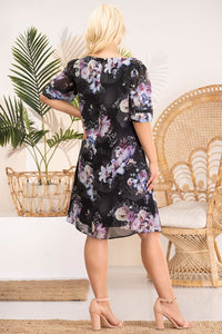 Plus size dress model 183393 Karko