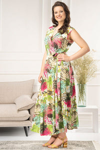 Plus size dress model 183404 Karko