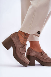 Heeled low shoes model 183948 Step in style