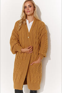 Cardigan model 184390 Makadamia