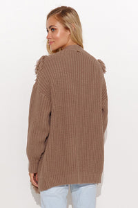 Cardigan model 184779 Makadamia