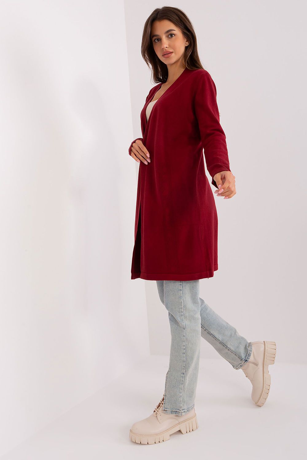 Cardigan model 186585 AT