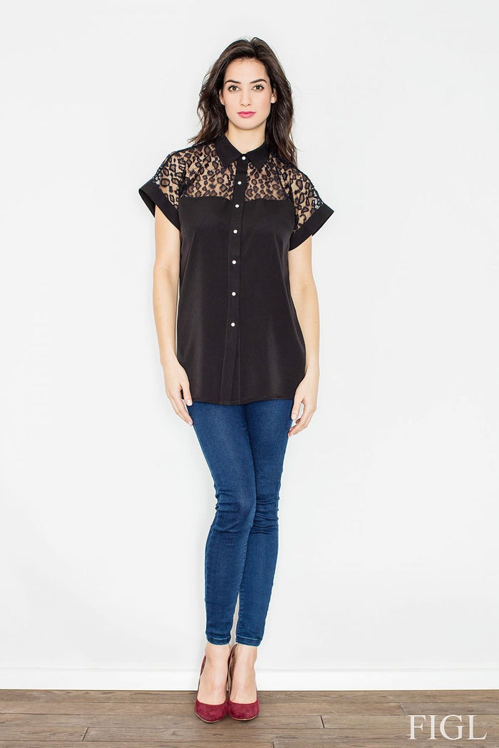 Blouse model 50068 Figl