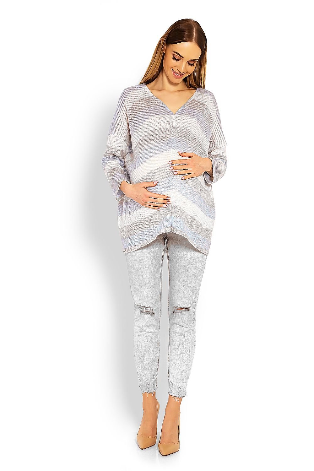 Pregnancy sweater model 114522 PeeKaBoo