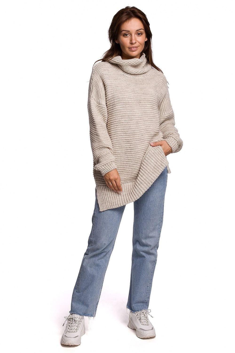 Turtleneck model 148271 BE Knit