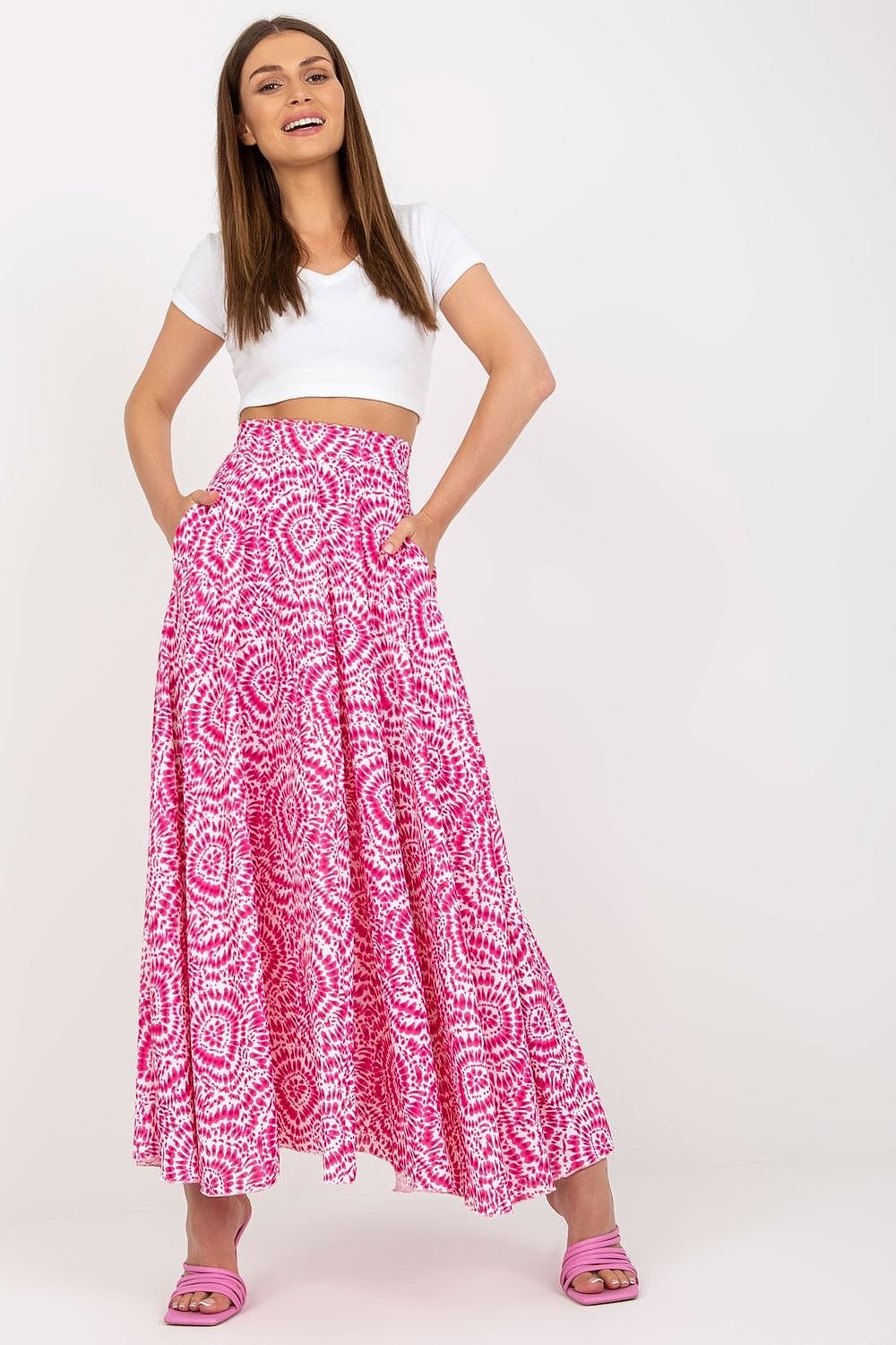 Long skirt model 168132 Rue Paris