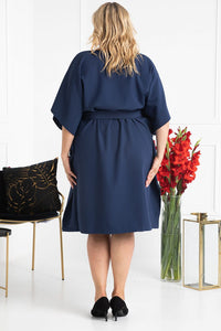 Plus size dress model 168964 Karko