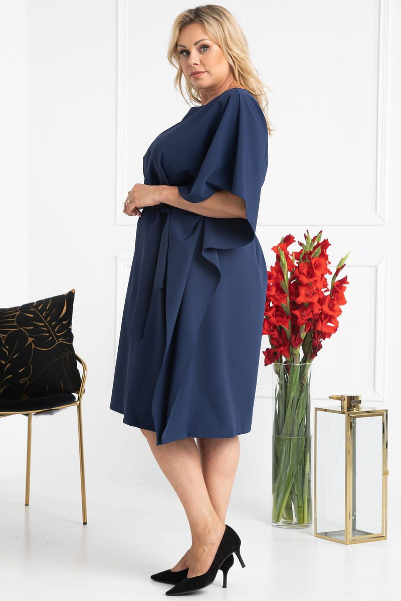 Plus size dress model 168964 Karko