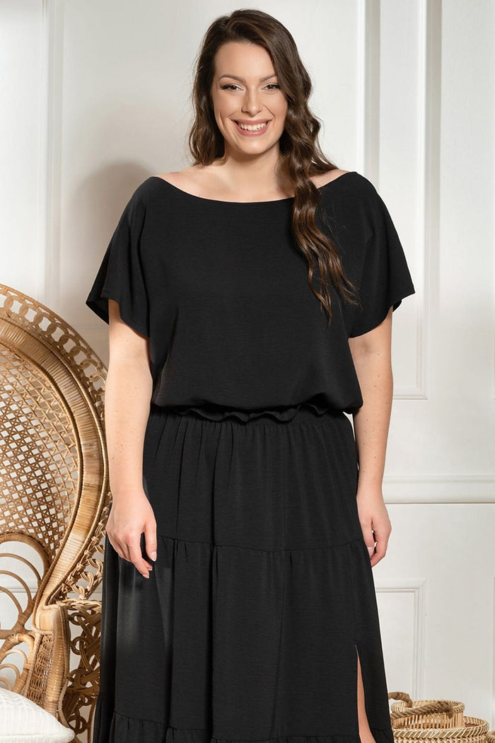 Plus size blouse model 168980 Karko