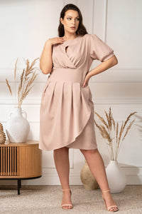 Plus size dress model 169159 Karko