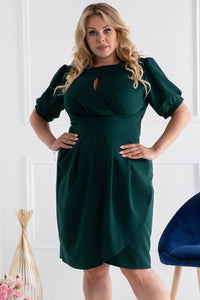 Plus size dress model 169161 Karko