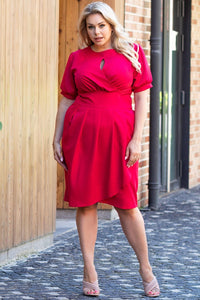 Plus size dress model 169162 Karko