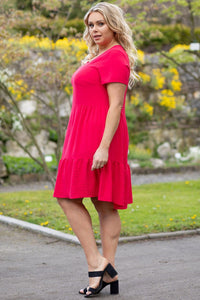 Plus size dress model 169242 Karko