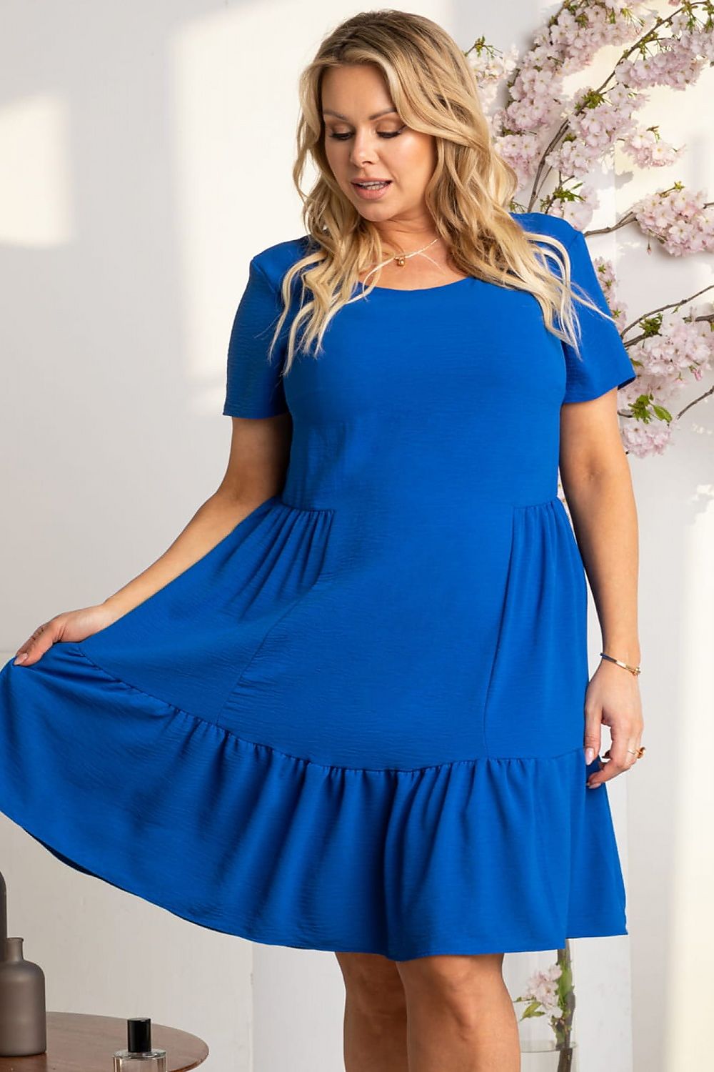 Plus size dress model 169243 Karko