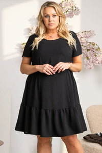 Plus size dress model 169245 Karko