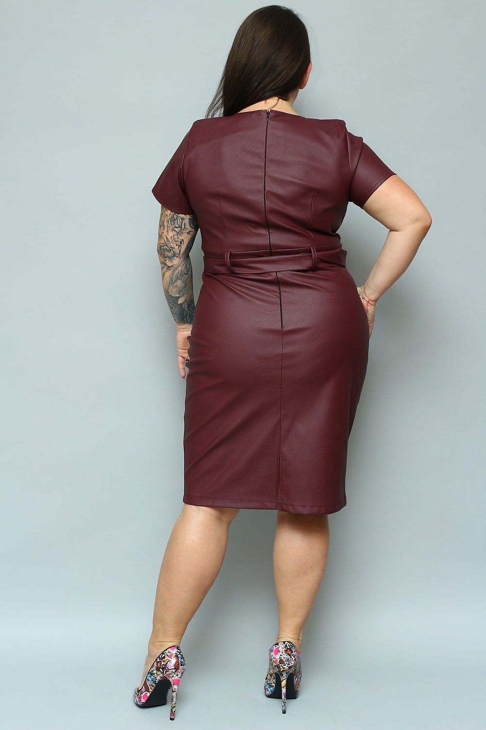 Plus size dress model 169643 Karko