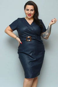 Plus size dress model 169645 Karko