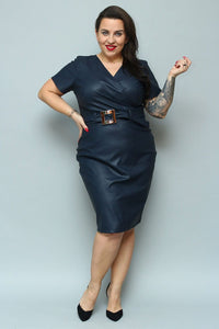 Plus size dress model 169645 Karko