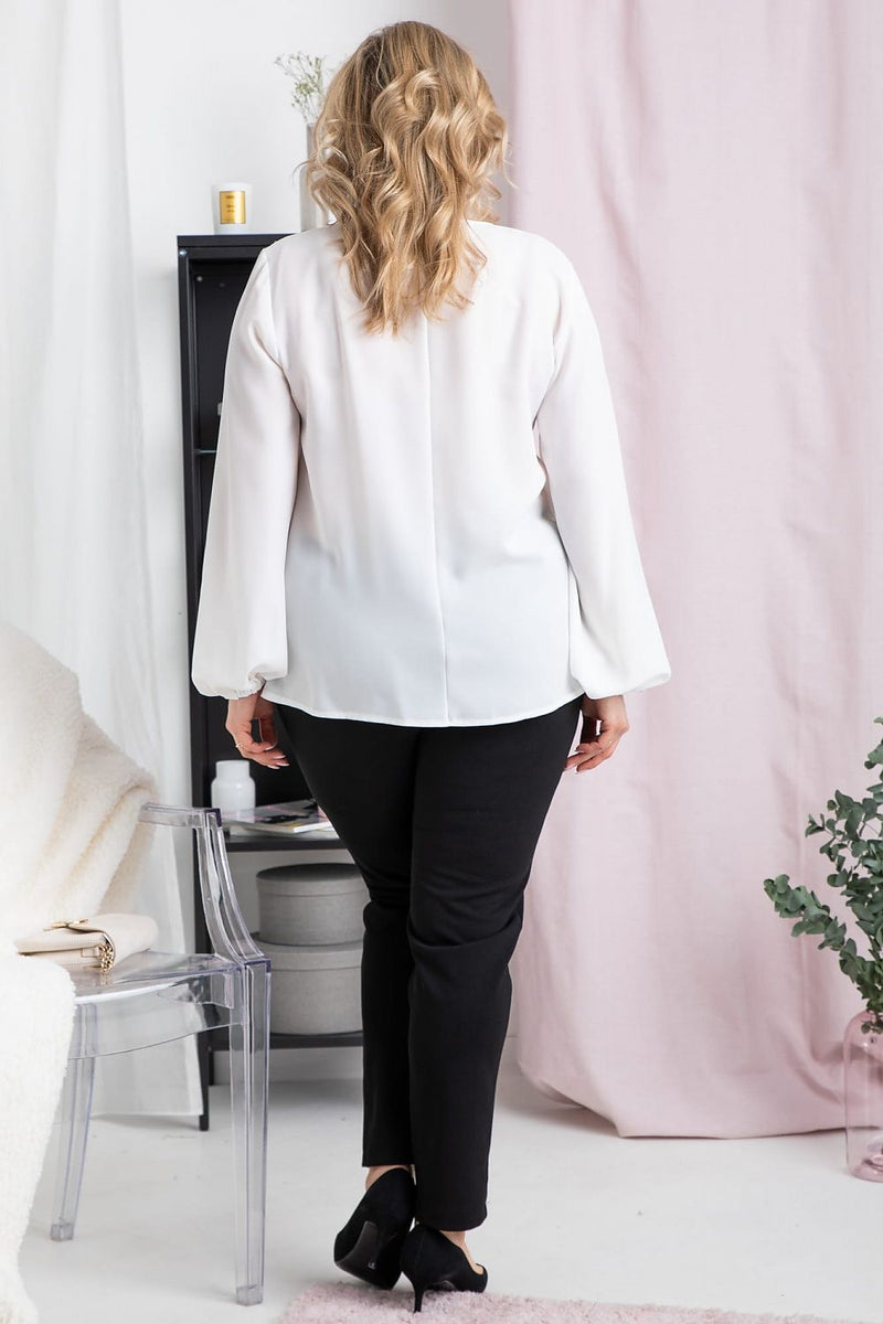Plus size blouse model 169693 Karko