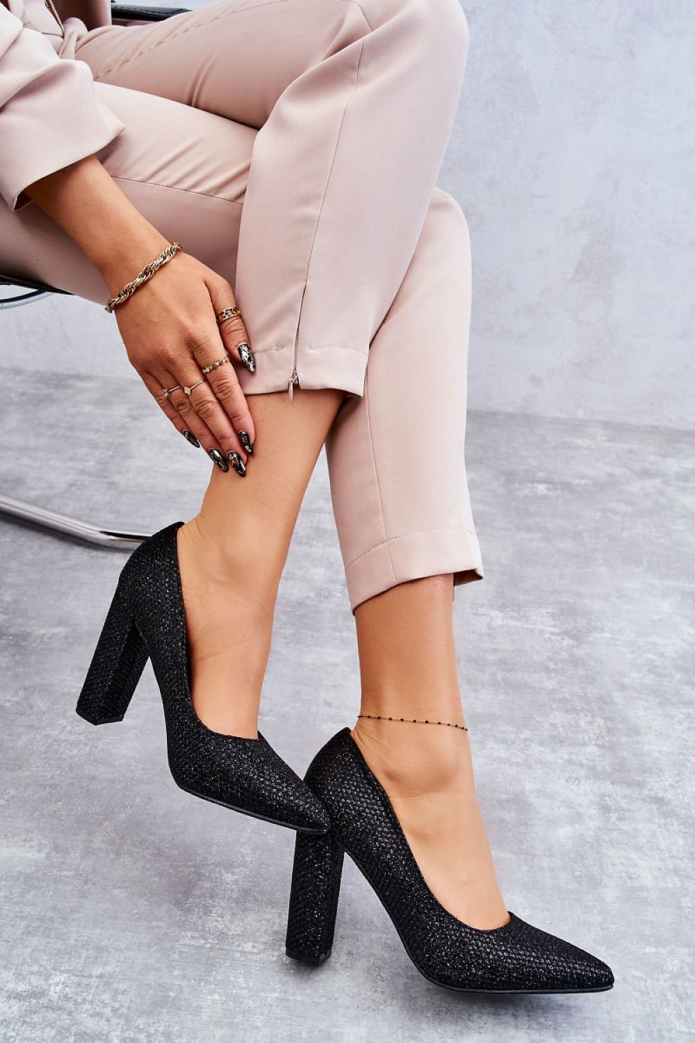 Block heel pumps model 175263 Step in style