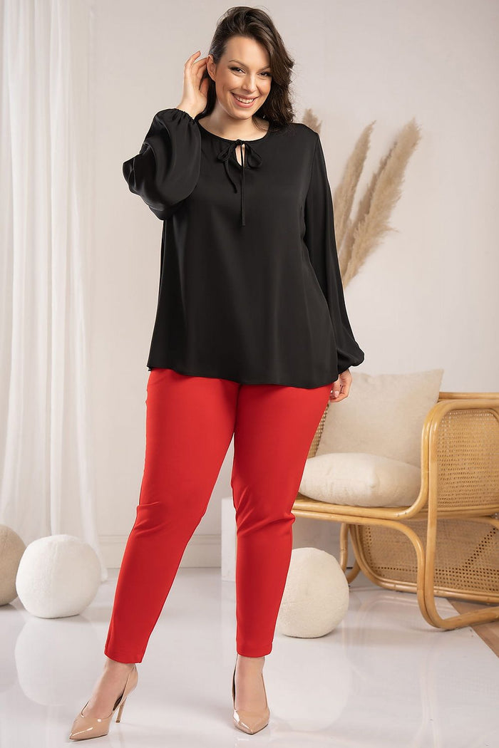 Plus size blouse model 176578 Karko