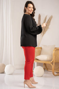 Plus size blouse model 176578 Karko